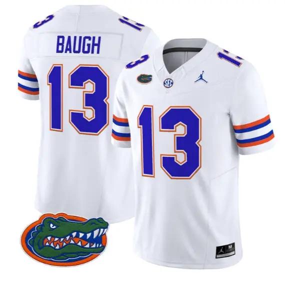 Jadan Baugh #13 Florida Gators Jersey 2026 Vapor Limited All Stitched by My Store NCAA Football Jerseys