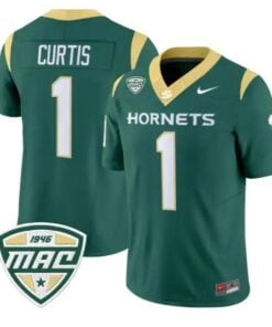 Jamar Curtis Jersey #1 Sacramento State Hornets 2026 Vapor Stitched by My Store NCAA Football Jerseys
