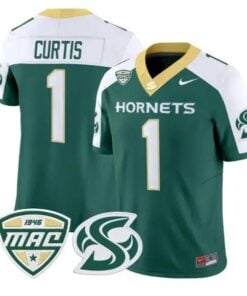 Jamar Curtis Jersey #1 Sacramento State Hornets 2026 Vapor Stitched by My Store NCAA Football Jerseys