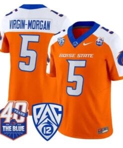 Jayden Virgin-Morgan Jersey #5 Boise State Broncos 2026 All Stitched by My Store NCAA Football Jerseys