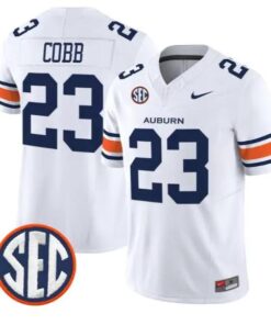 Jeremiah Cobb #23 Auburn Tigers Jersey 2026 Vapor Limited Stitched by My Store NCAA Football Jerseys