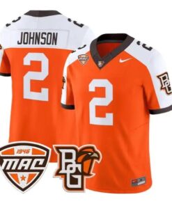 JoJo Johnson #2 Bowling Green Falcons Jersey 2026 Vapor All Stitched by My Store NCAA Football Jerseys
