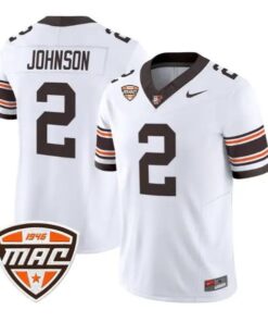JoJo Johnson #2 Bowling Green Falcons Jersey 2026 Vapor All Stitched by My Store NCAA Football Jerseys