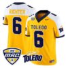 John Alan RichterJersey #6 Toledo Rockets 2026 Vapor Limited Stitched by My Store NCAA Football Jerseys