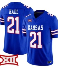 John Hadl Jersey #21 Kansas Jayhawks 2026 Vapor Limited All Stitched by My Store NCAA Football Jerseys