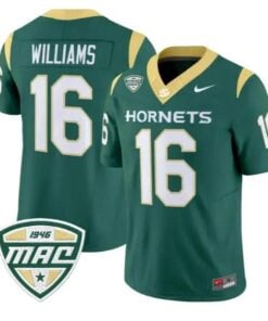 Jordan Williams Jersey #16 Sacramento State Hornets 2026 All Stitched by My Store NCAA Football Jerseys
