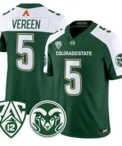 Juice Vereen Jersey #5 Colorado State Rams 2026 Vapor All Stitched by My Store NCAA Football Jerseys