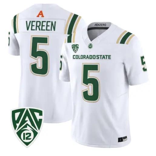 Juice Vereen Jersey #5 Colorado State Rams 2026 Vapor All Stitched 3 Juice Vereen Jersey #5 Colorado State Rams 2026 Vapor All Stitched by My Store NCAA Football Jerseys