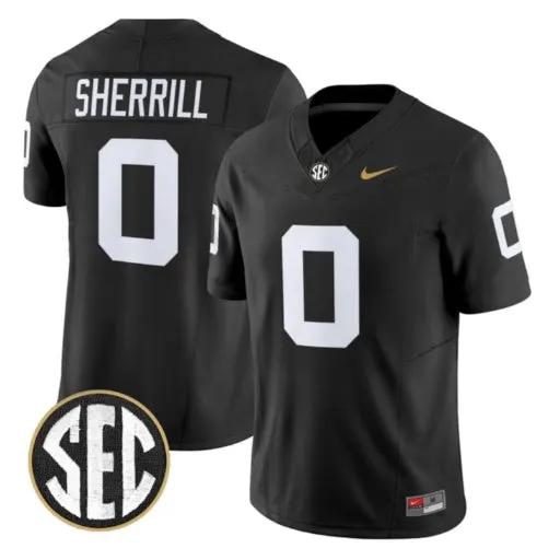Junior Sherrill Jersey #0 Vanderbilt Commodores 2026 Vapor All Stitched by My Store NCAA Football Jerseys
