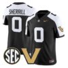 Junior Sherrill Jersey #0 Vanderbilt Commodores 2026 Vapor All Stitched by My Store NCAA Football Jerseys