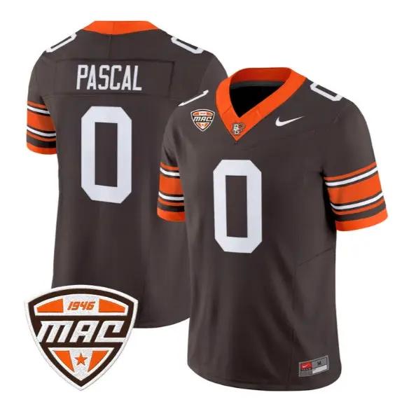 Kal-El Pascal #0 Bowling Green Falcons Jersey 2026 Limited Stitched by My Store NCAA Football Jerseys