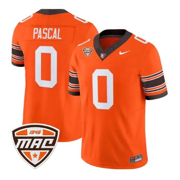 Kal-El Pascal #0 Bowling Green Falcons Jersey 2026 Limited Stitched by My Store NCAA Football Jerseys