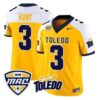 Kareem Hunt Jersey #3 Toledo Rockets 2026 Vapor Limited All Stitched by My Store NCAA Football Jerseys