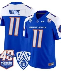 Kellen Moore Jersey #11 Boise State Broncos 2026 Limited Stitched by My Store NCAA Football Jerseys