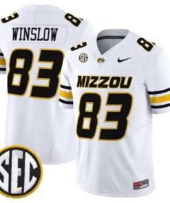 Kellen Winslow #83 Missouri Tigers Jersey 2026 Vapor Limited Stitched by My Store NCAA Football Jerseys