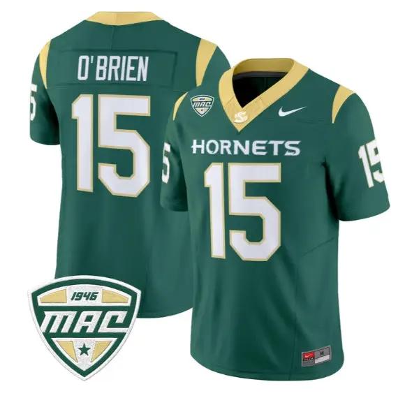 Ken O'Brien Jersey #15 Sacramento State Hornets 2026 Vapor Stitched by My Store NCAA Football Jerseys