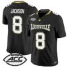 Lamar Jackson Jersey #8 Louisville Cardinals 2026 For The Ville Vapor Stitched by My Store NCAA Football Jerseys