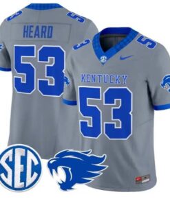 Lance Heard #53 Kentucky Wildcats Jersey 2026 Vapor Limited Stitched by My Store NCAA Football Jerseys
