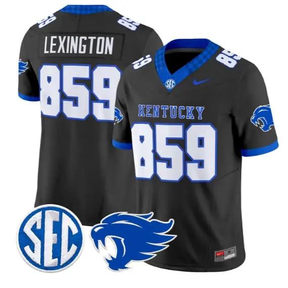 Lexington Kentucky #859 Kentucky Wildcats Jersey 2026 Limited Stitched by My Store NCAA Football Jerseys