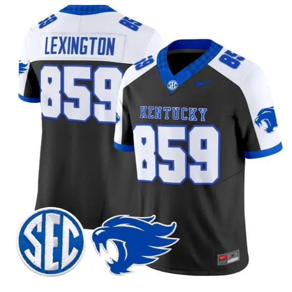 Lexington Kentucky #859 Kentucky Wildcats Jersey 2026 Limited Stitched by My Store NCAA Football Jerseys