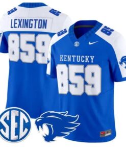 Lexington Kentucky #859 Kentucky Wildcats Jersey 2026 Limited Stitched by My Store NCAA Football Jerseys