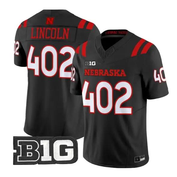 Lincoln Nebraska #10 Nebraska Cornhuskers Jersey 2026 Alter All-black Stitched by My Store NCAA Football Jerseys
