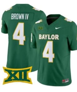 Louis Brown IV Jersey #4 Baylor Bears Throwback 2026 Vapor Limited All Stitched by My Store NCAA Football Jerseys