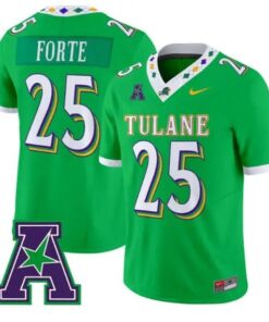 Matt Forte #25 Tulane Green Wave Jersey 2026 City Edition Limited All Stitched by My Store NCAA Football Jerseys