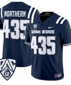 Northern Jersey #435 Utah State Aggies 2026 Vapor Limited Stitched by My Store NCAA Football Jerseys