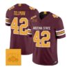 Pat Tillman #42 Arizona State Sun Devils Jersey Roses & Devils Limited Stitched by My Store NCAA Football Jerseys