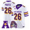 Pirates Jersey #26 East Carolina Pirates 2026 Vapor Limited All Stitched by My Store NCAA Football Jerseys