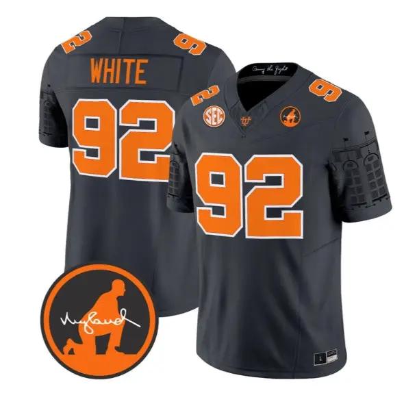 Reggie White Jersey #92 Tennessee Volunteers 2026 Neyland Legacy All Stitched by My Store NCAA Football Jerseys