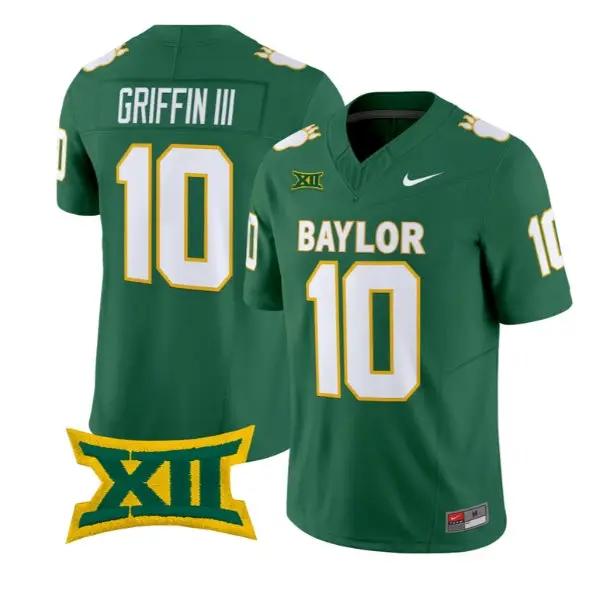 Robert Griffin III Jersey #10 Baylor Bears Throwback 2026 Vapor Limited Stitched by My Store NCAA Football Jerseys