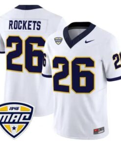 Rockets Jersey #26 Toledo Rockets 2026 Vapor Limited - All Stitched Gold Alter by My Store NCAA Football Jerseys