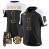 Ryan Coleman-Williams #1 Alabama Crimson Tide Jersey 2026 Stitched by My Store NCAA Football Jerseys