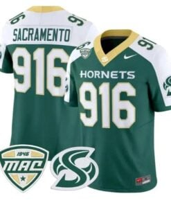 Sacramento Jersey #916 Sacramento State Hornets 2026 Vapor Stitched by My Store NCAA Football Jerseys