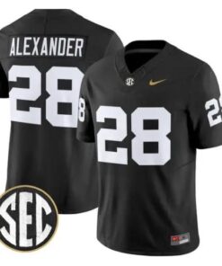 Sedrick Alexander Jersey #7 Vanderbilt Commodores 2026 Vapor Stitched by My Store NCAA Football Jerseys