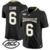 Stanquan Clark Jersey #6 Louisville Cardinals 2026 For The Ville Vapor Stitched by My Store NCAA Football Jerseys