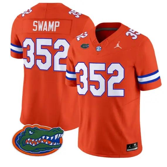 Swamp #352 Florida Gators Jersey 2026 Vapor Limited All Stitched by My Store NCAA Football Jerseys