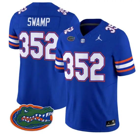 Swamp #352 Florida Gators Jersey 2026 Vapor Limited All Stitched by My Store NCAA Football Jerseys