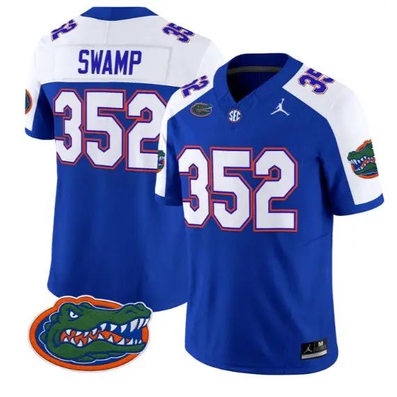 Swamp #352 Florida Gators Jersey 2026 Vapor Limited All Stitched by My Store NCAA Football Jerseys
