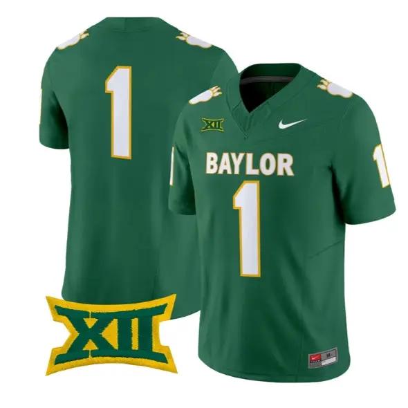 Team Jersey #1 Baylor Bears Throwback 2026 Vapor Limited All Stitched by My Store NCAA Football Jerseys