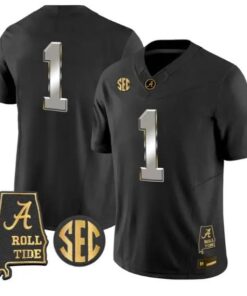 Team Jersey #1 Alabama Crimson Tide Jersey 2026 Alabama Map Stitched by My Store NCAA Football Jerseys