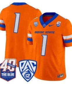 Team Jersey #1 Boise State Broncos 2026 Vapor Limited All Stitched by My Store NCAA Football Jerseys