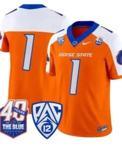 Team Jersey #1 Boise State Broncos 2026 Vapor Limited All Stitched by My Store NCAA Football Jerseys