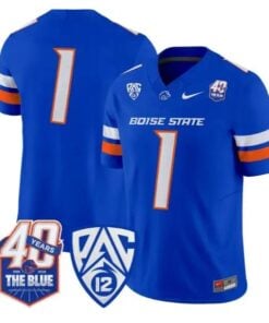 Team Jersey #1 Boise State Broncos 2026 Vapor Limited All Stitched by My Store NCAA Football Jerseys