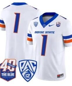 Team Jersey #1 Boise State Broncos 2026 Vapor Limited All Stitched by My Store NCAA Football Jerseys