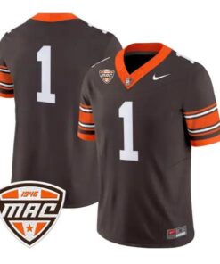 Team Jersey #1 Bowling Green Falcons Jersey 2026 Limited Stitched by My Store NCAA Football Jerseys