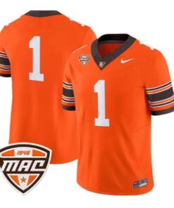 Team Jersey #1 Bowling Green Falcons Jersey 2026 Limited Stitched by My Store NCAA Football Jerseys