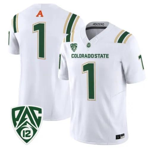 Team Jersey #1 Colorado State Rams 2026 Vapor Limited All Stitched 3 Team Jersey #1 Colorado State Rams 2026 Vapor Limited All Stitched by My Store NCAA Football Jerseys
